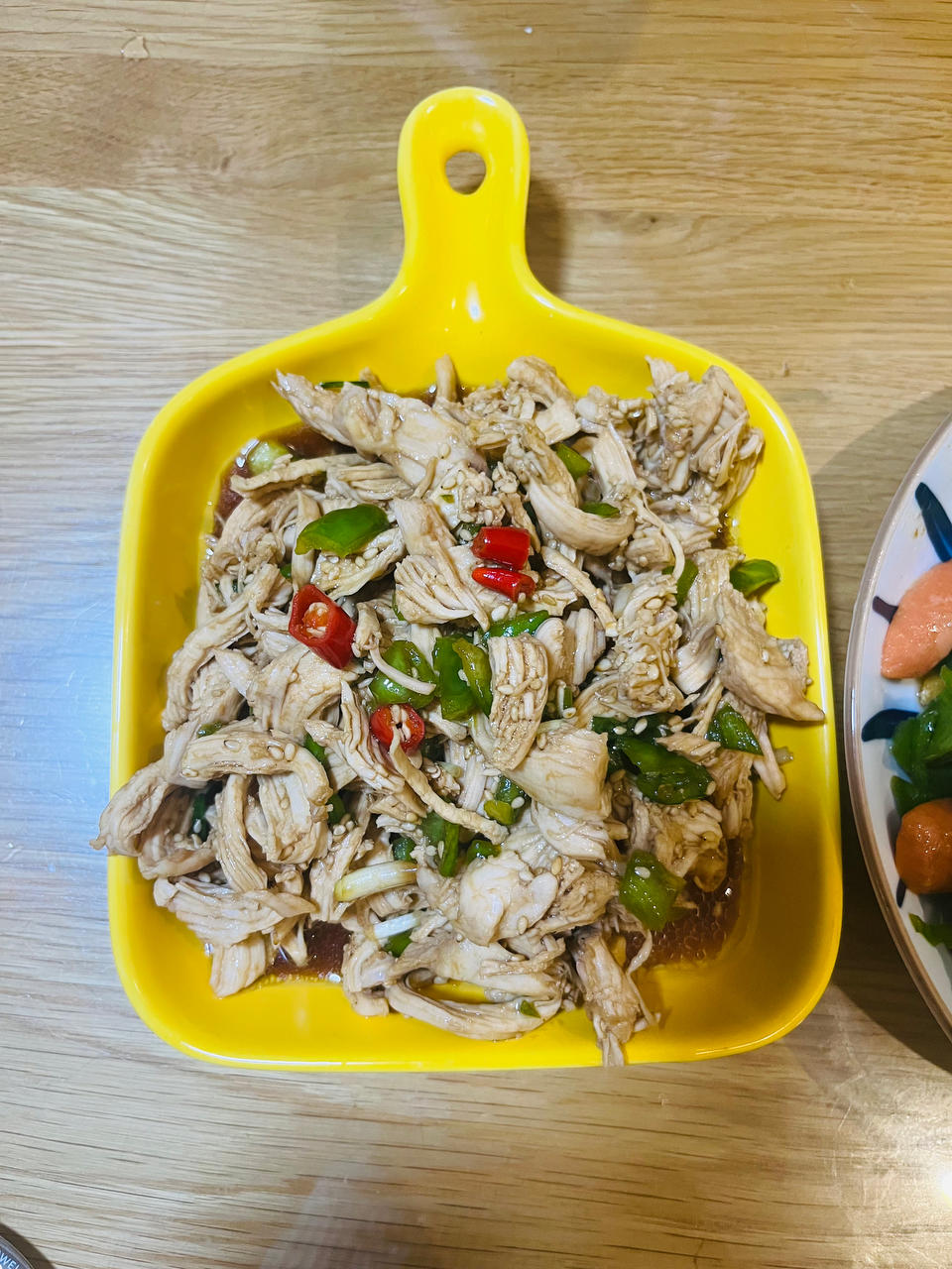 低脂高蛋白-凉拌鸡胸肉丝