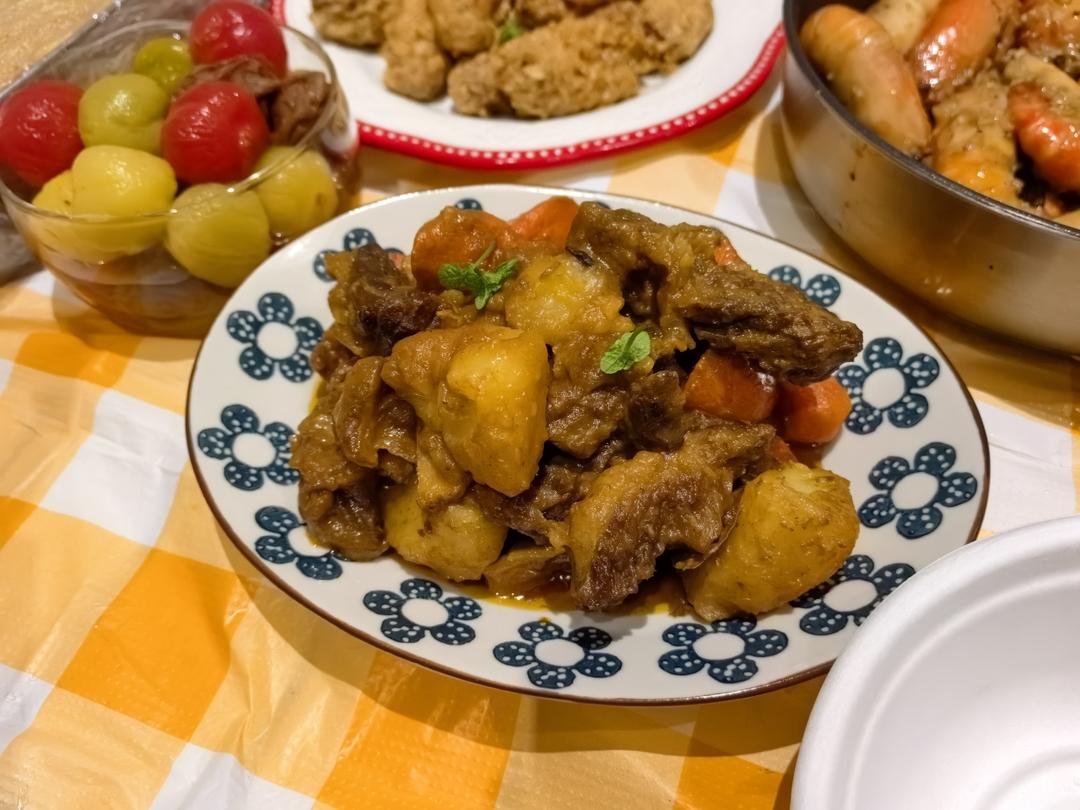 咖喱牛肉（电饭锅版）