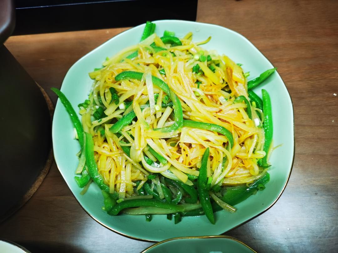 青椒土豆丝