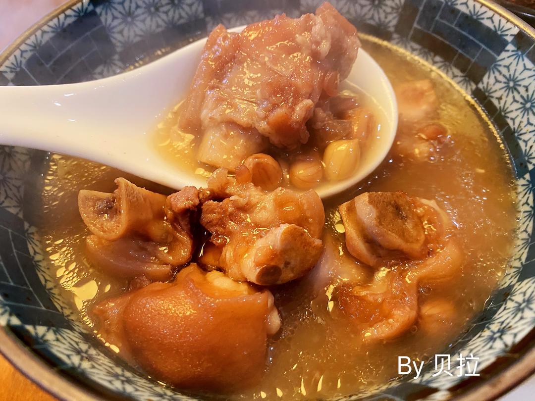 小美月子汤，下奶汤，猪蹄花生通草汤