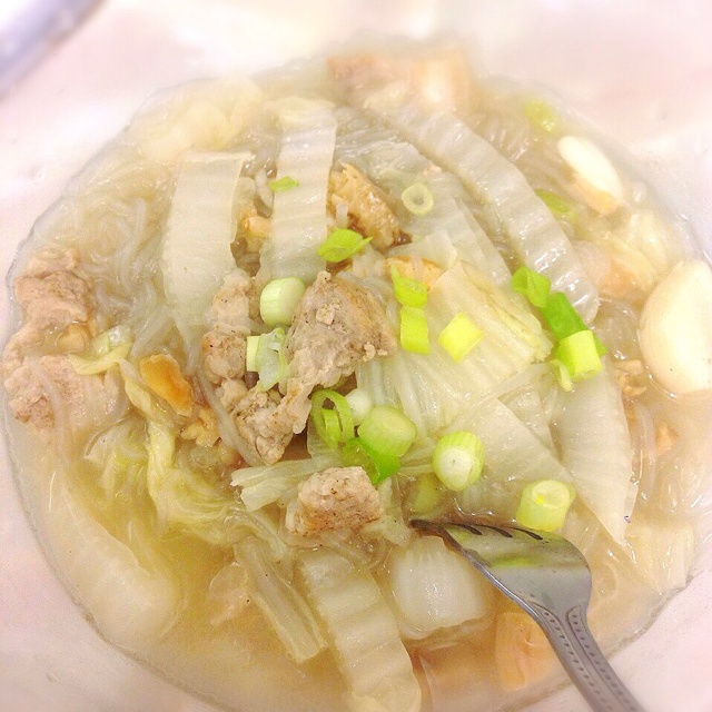 白菜猪肉年糕