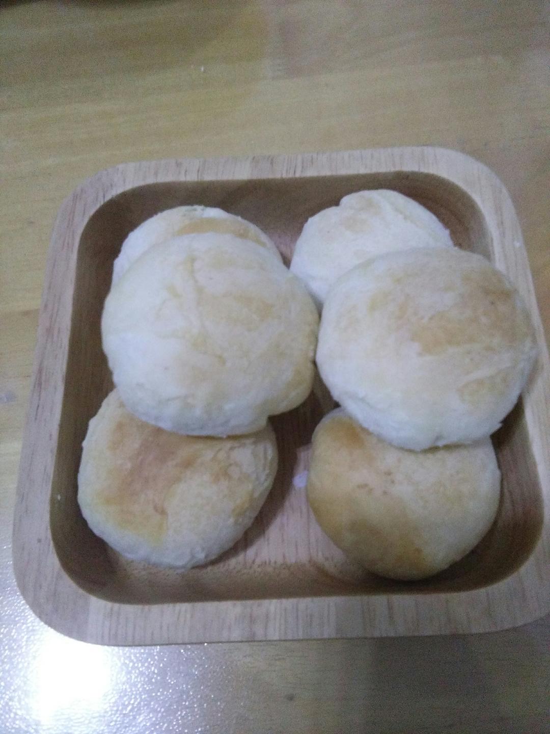 酥皮绿豆饼   酥得掉渣渣