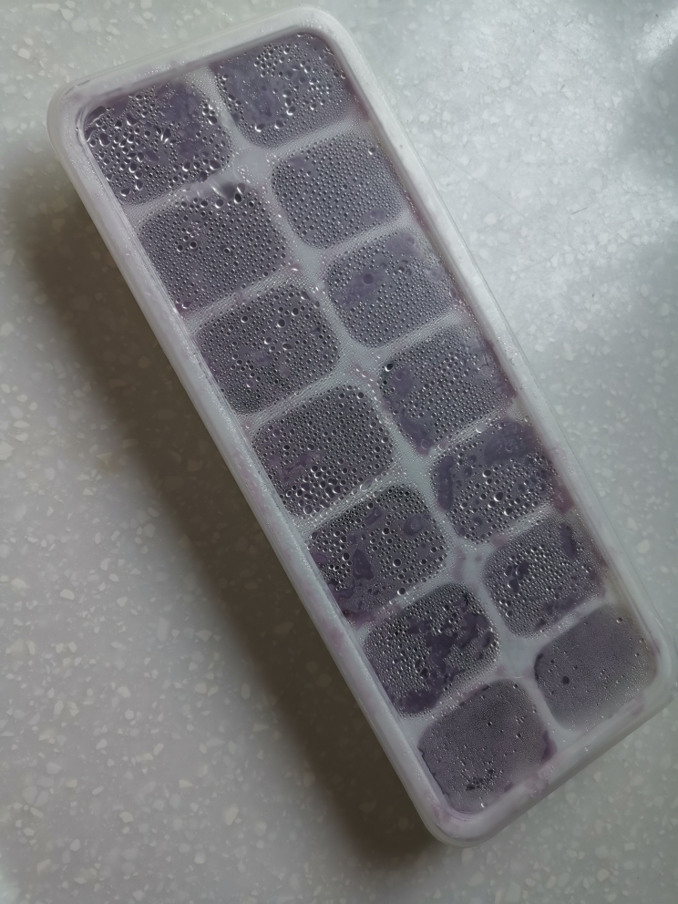 小白做紫薯甜品2（牛奶紫薯小方）的做法 步骤9