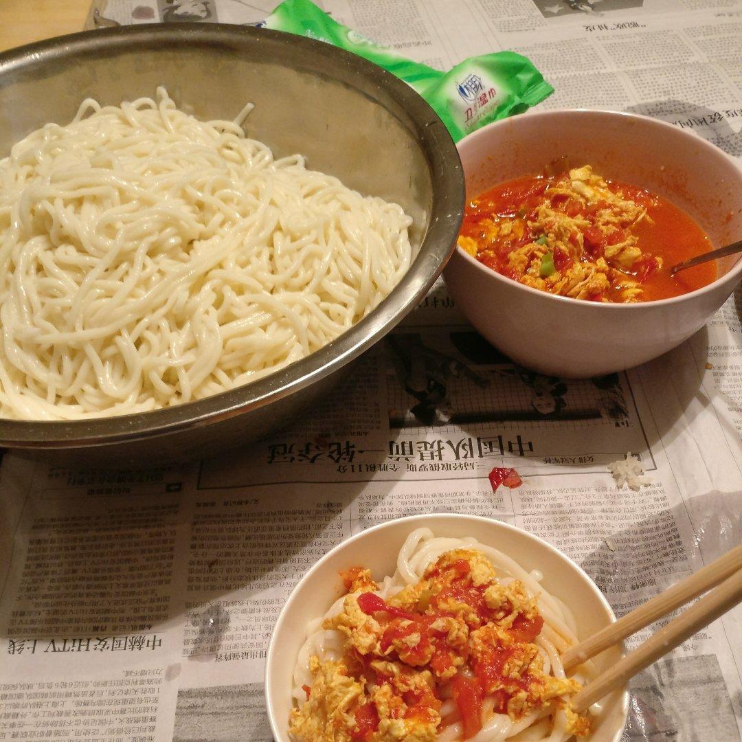 西红柿鸡蛋打卤面