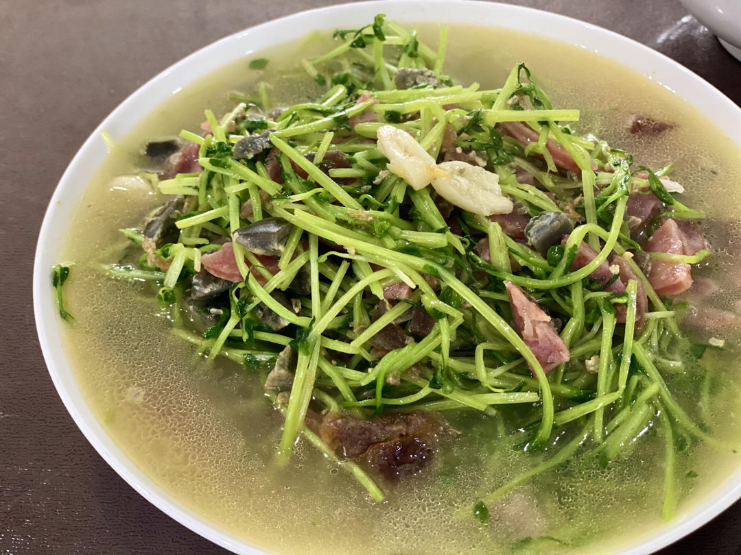 上汤豆苗