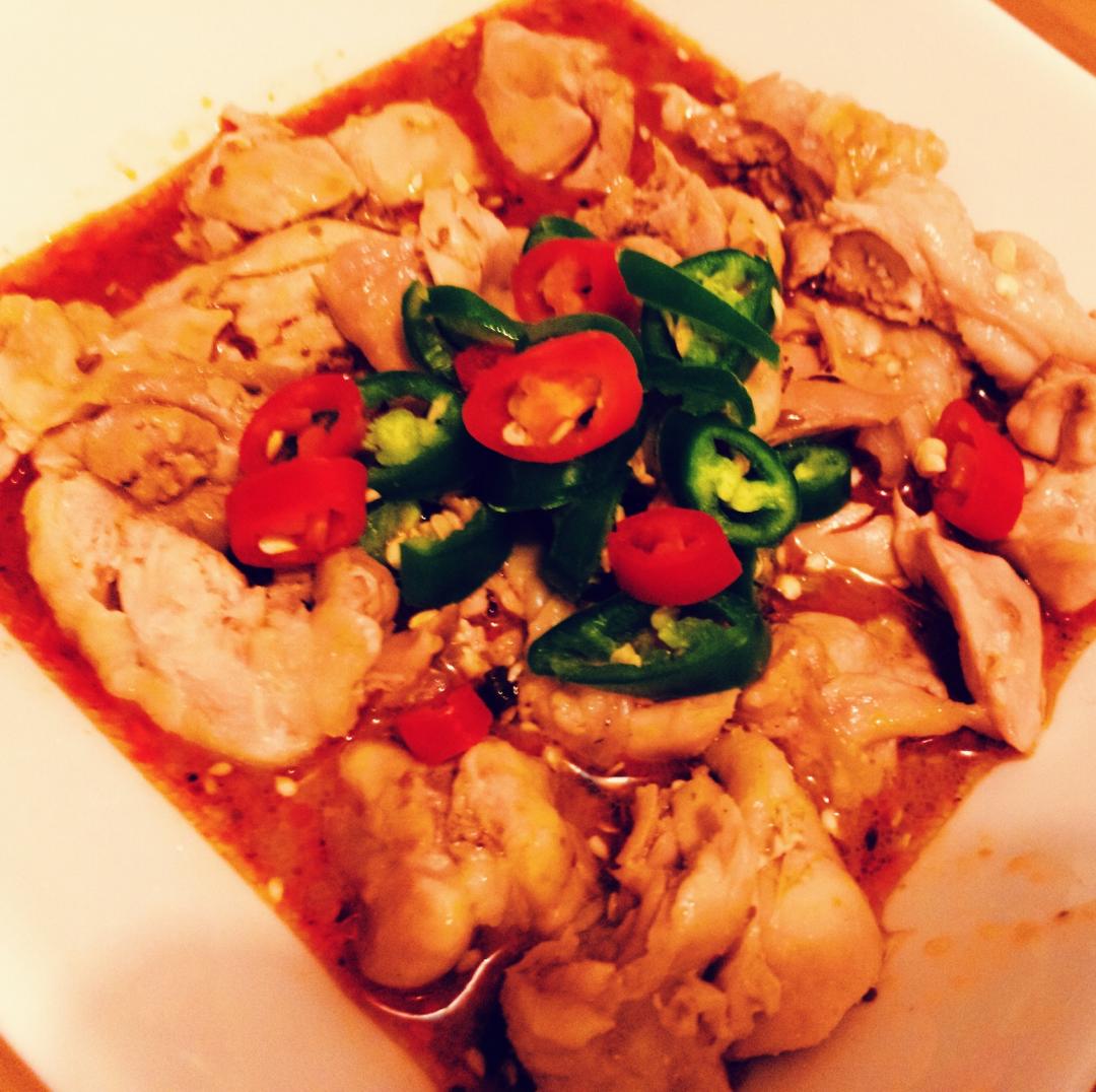 低脂重口味江湖菜——口水鸡大胸