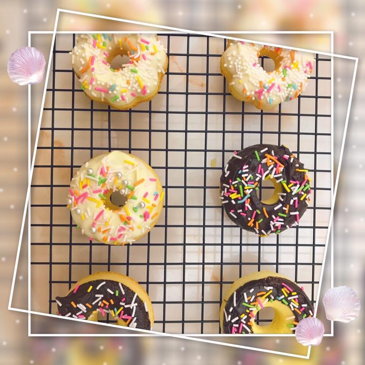 松软可口甜甜圈