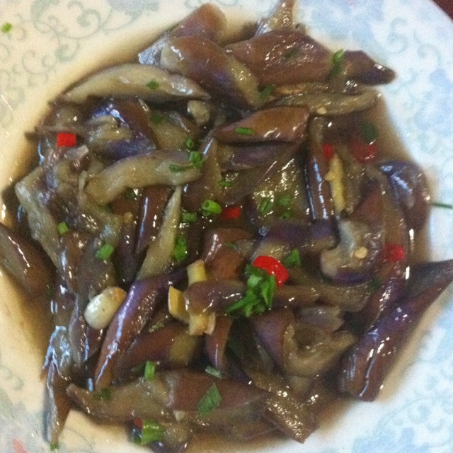 素炒茄子