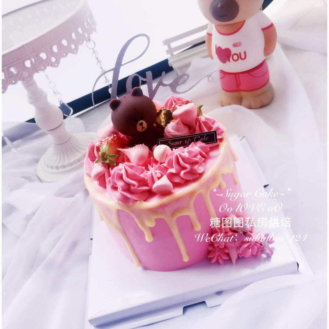 巧克力淋面蛋糕