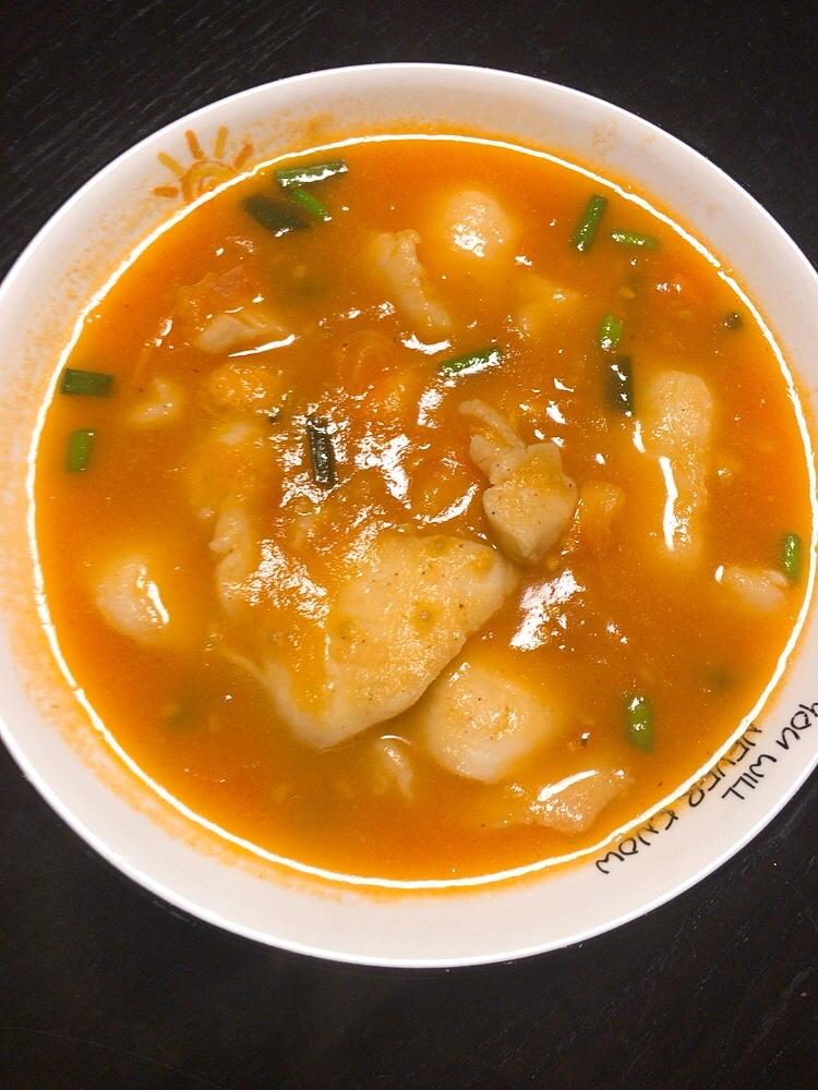 番茄巴沙鱼（汤汁开胃，鱼肉嫩滑）