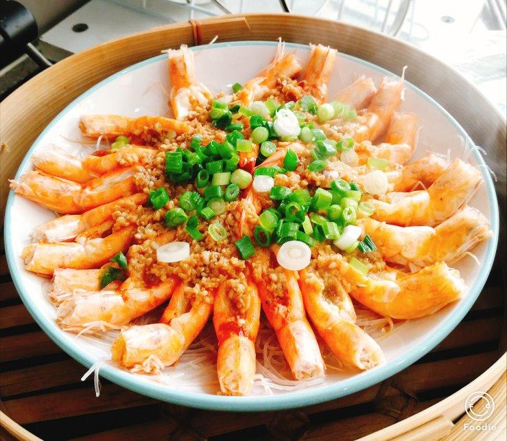 蒜蓉粉丝蒸虾