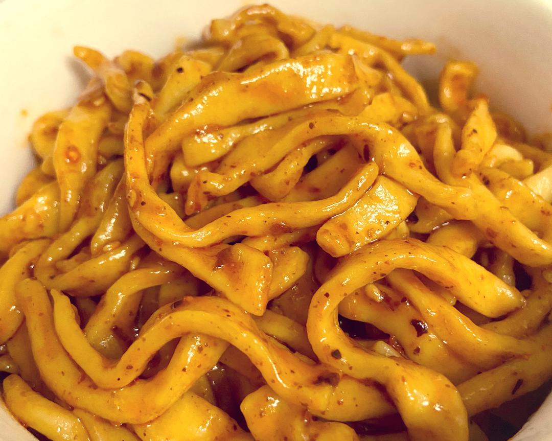 家庭版油泼面的做法的做法