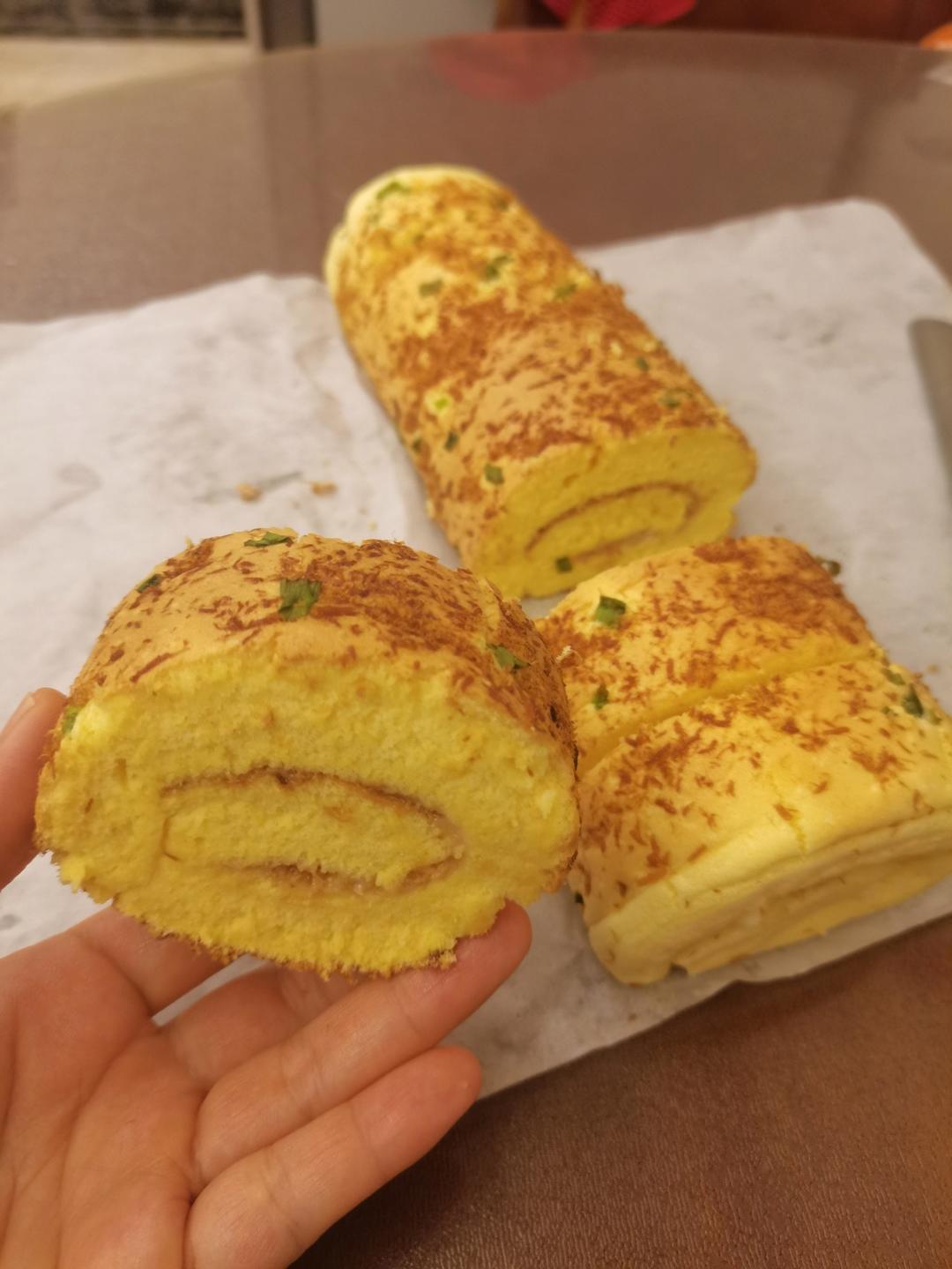 怎么卷都不裂的肉松蛋糕卷