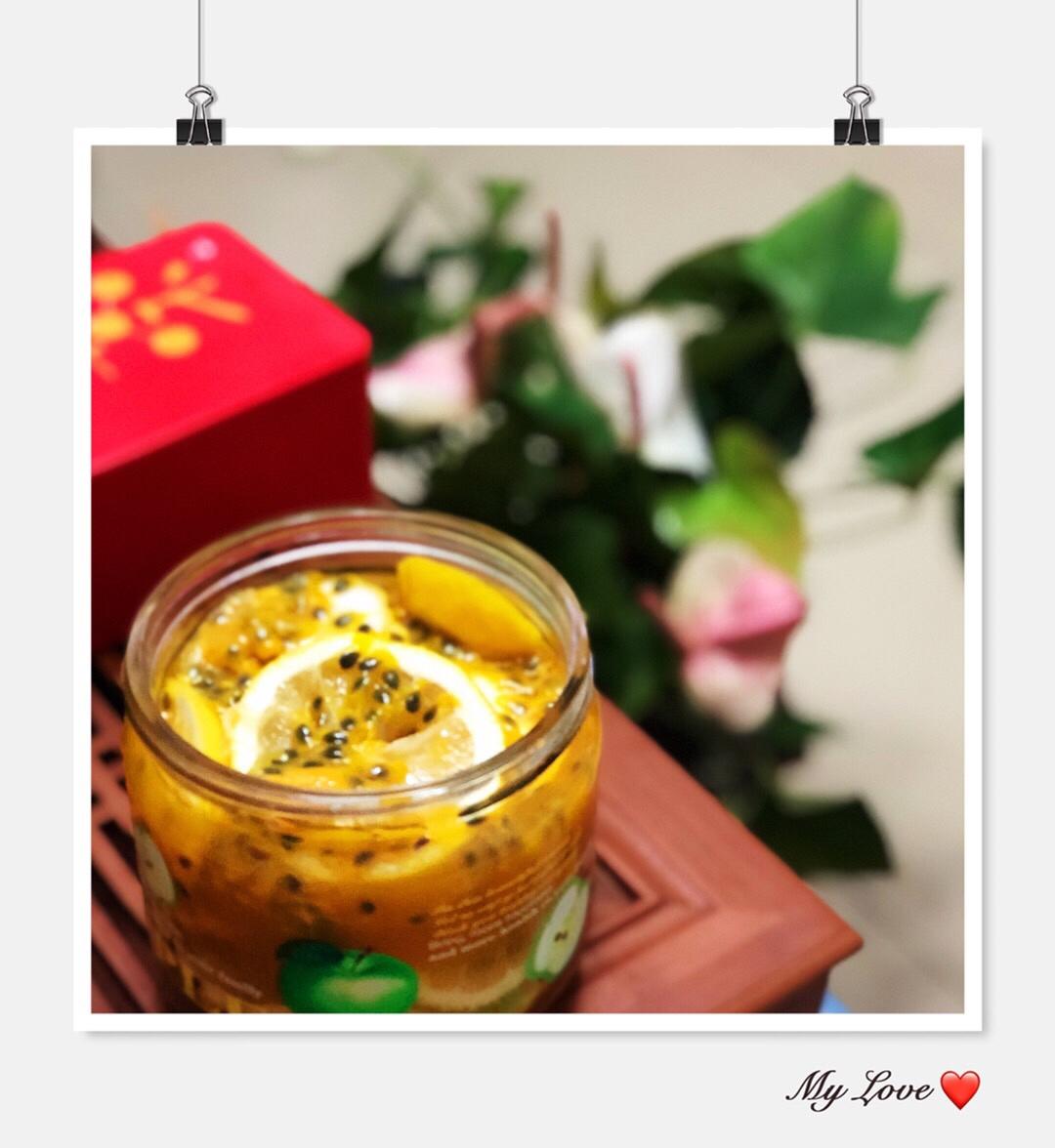 蜂蜜柠檬百香果