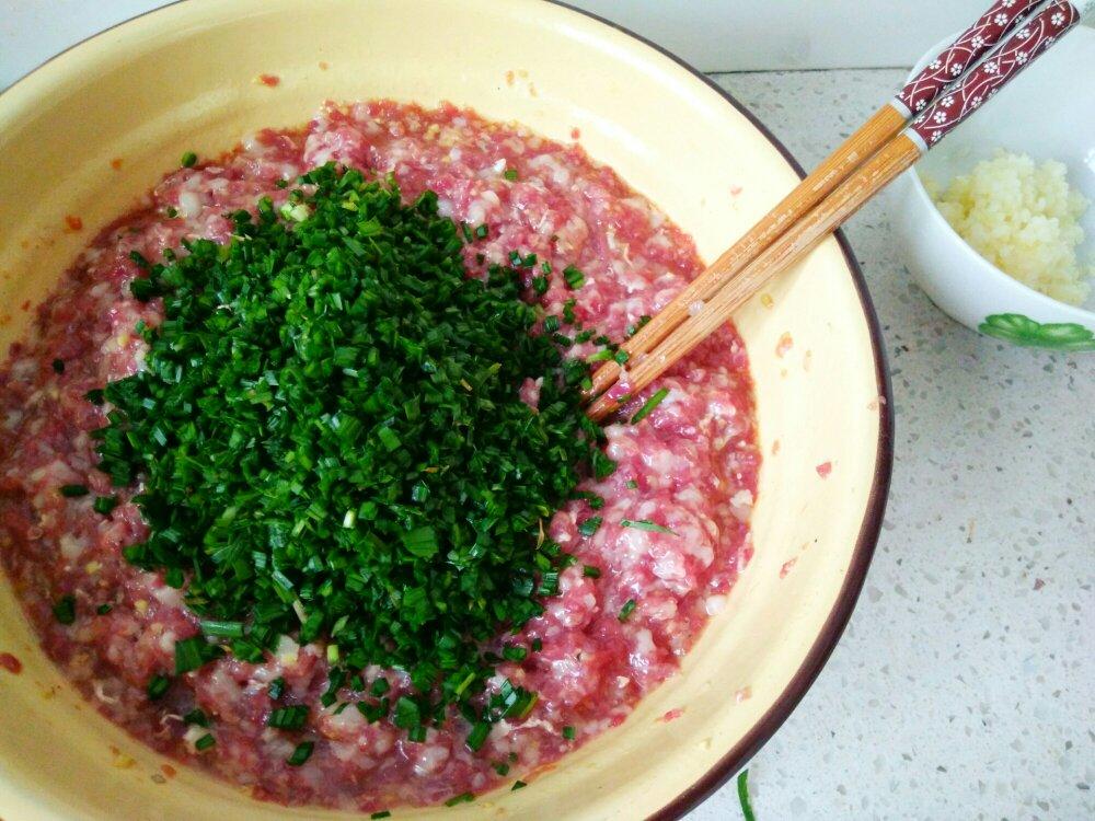 韭菜猪肉水饺
