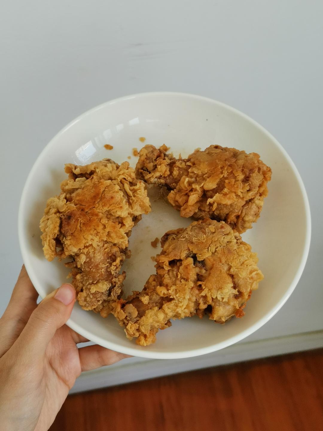家庭版劲脆炸鸡块，无需炸鸡粉