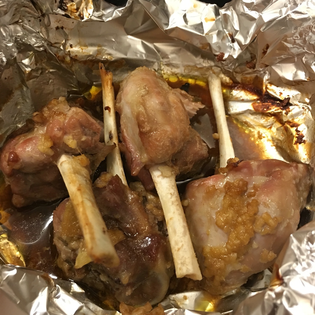 香到骨头里的蒜香排骨（烤箱）