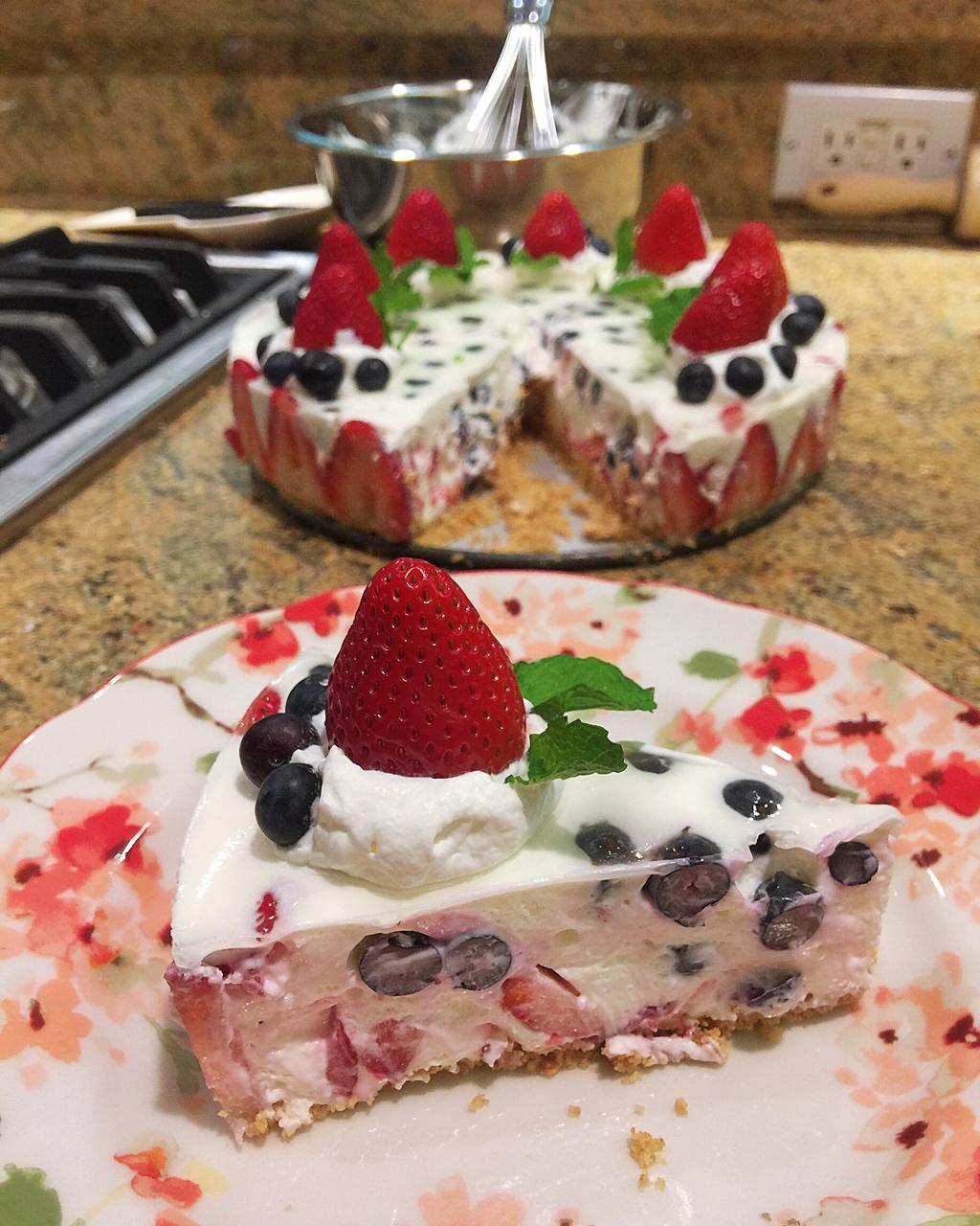 酸奶冻芝士蛋糕【曼食慢语】