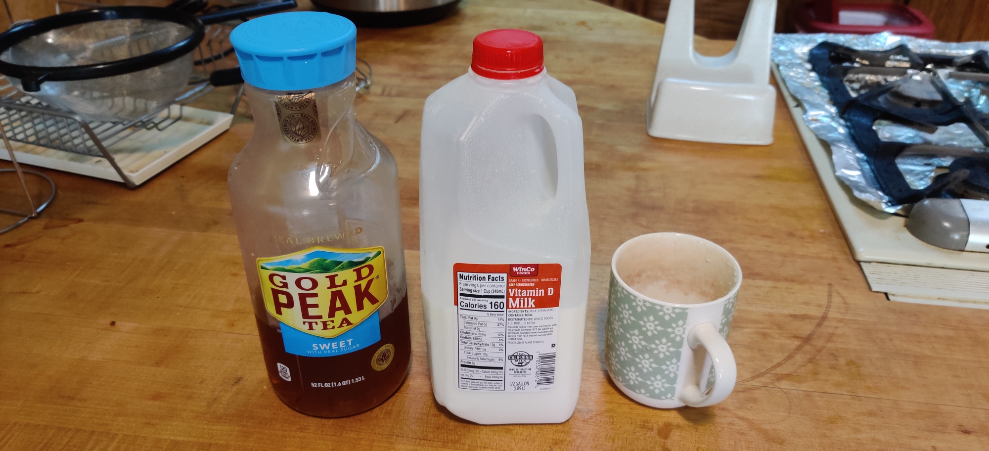 十秒钟自制懒人奶茶的做法