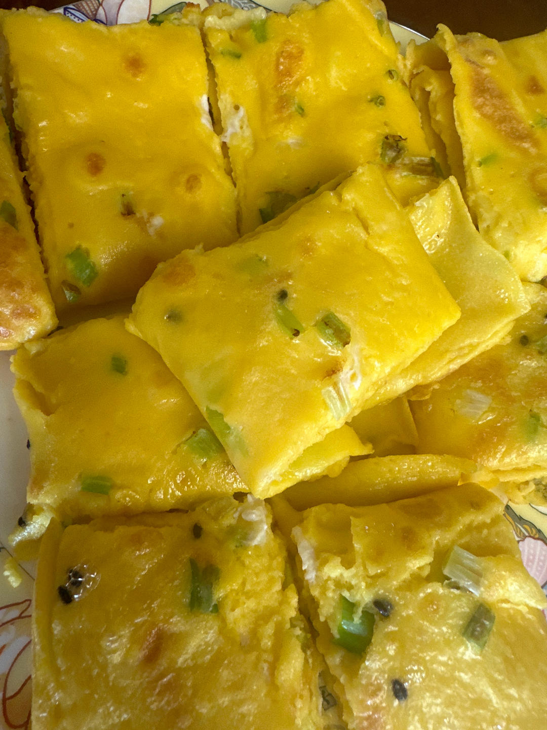 超柔软༄「早餐葱花鸡蛋🥚饼」༄