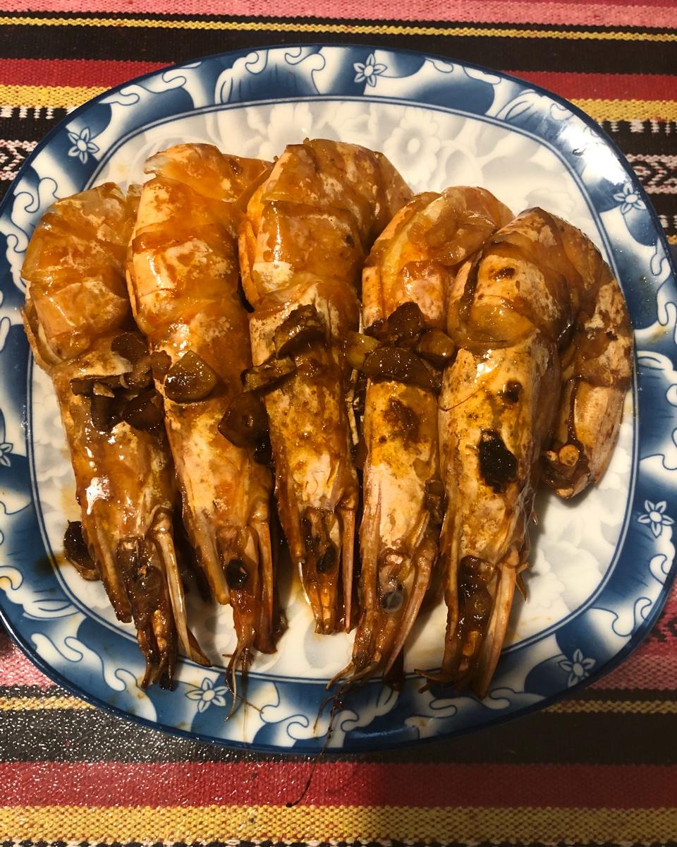 干烧大虾（黑虎虾）