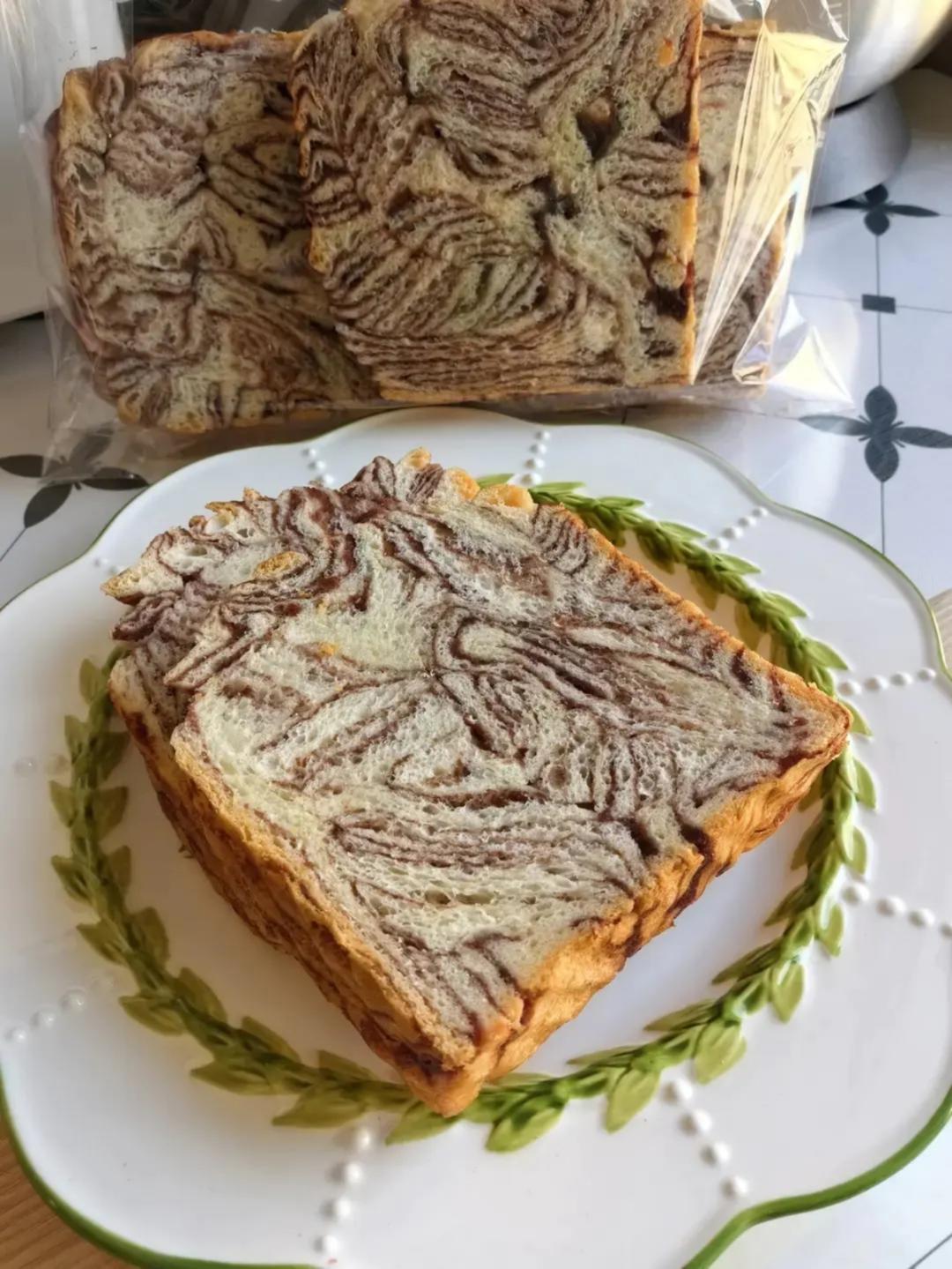 豆沙大理石吐司 | 保姆级教程 不怕学不会