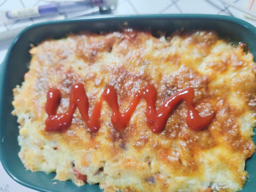 芝士焗饭（烤箱版）