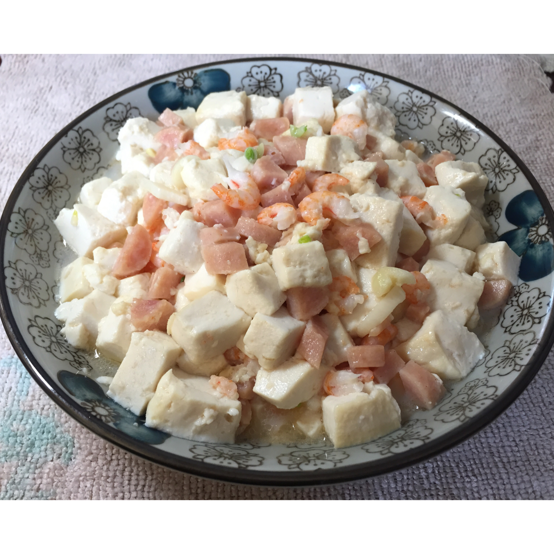 虾仁豆腐