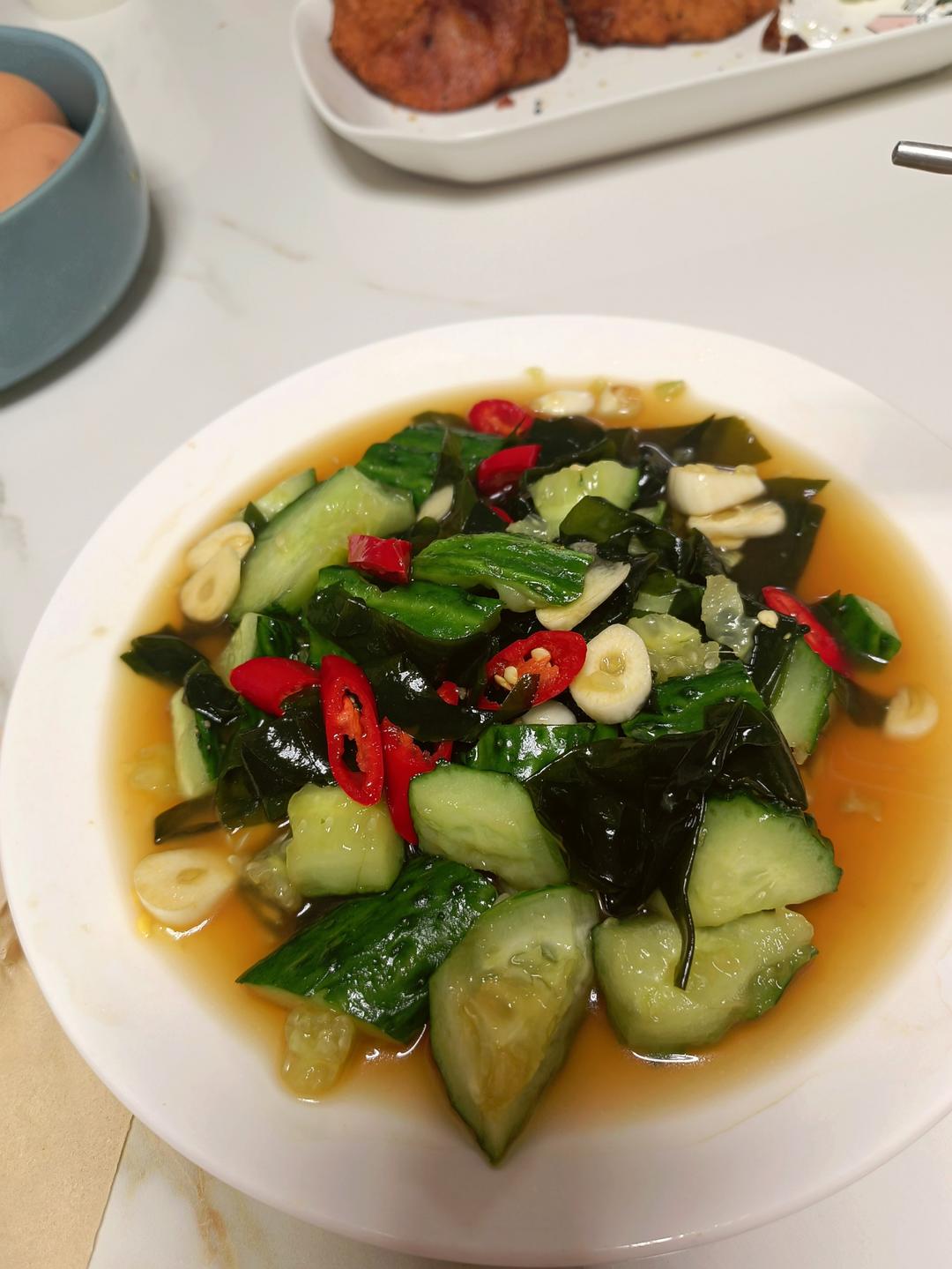 吃一口就会上瘾的凉拌裙带菜