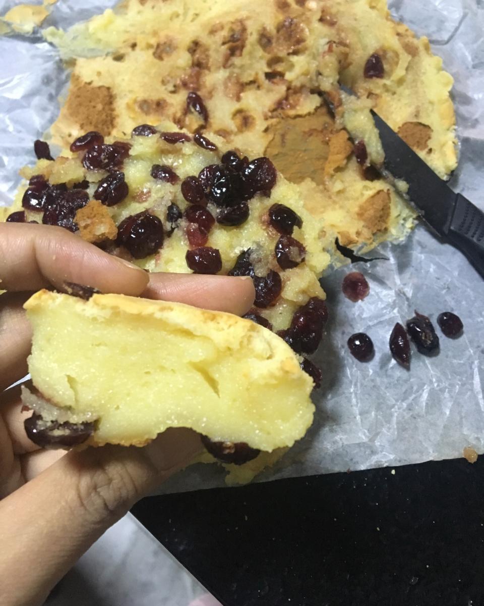 🔥免揉面❗️葡萄干烤年糕～外酥里糯