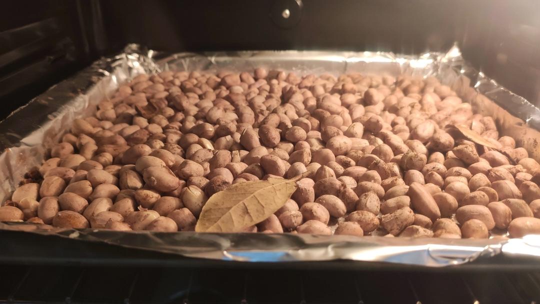 烤箱版五香花生米