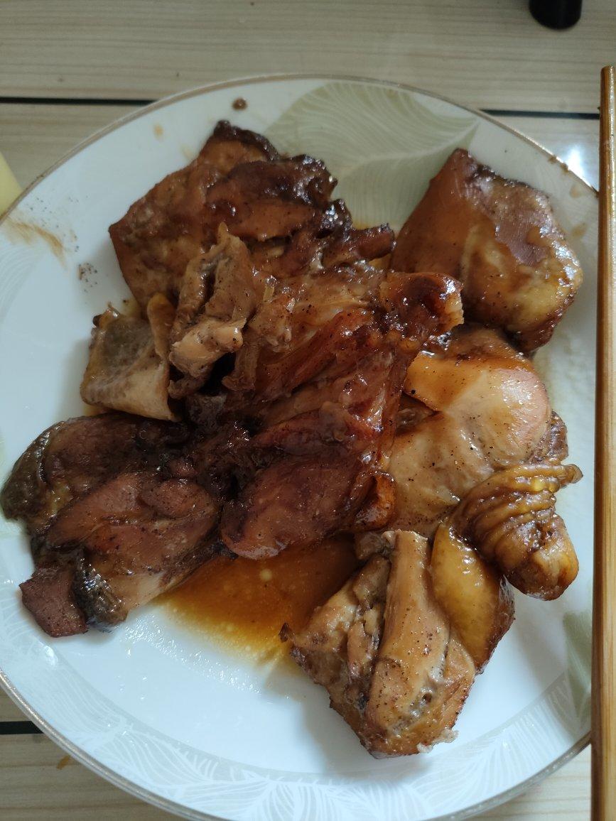 蜜汁烤鸡全腿