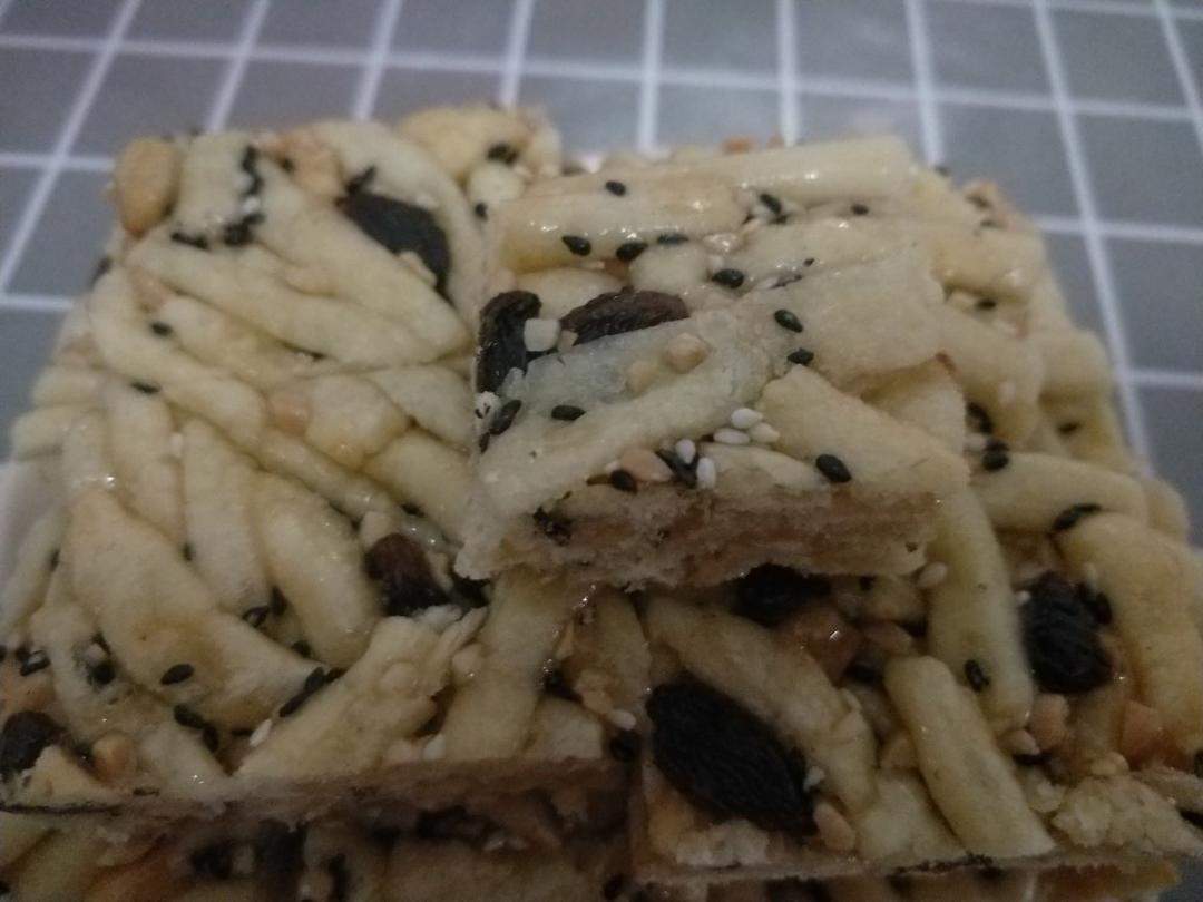 椰蓉干果沙琪玛