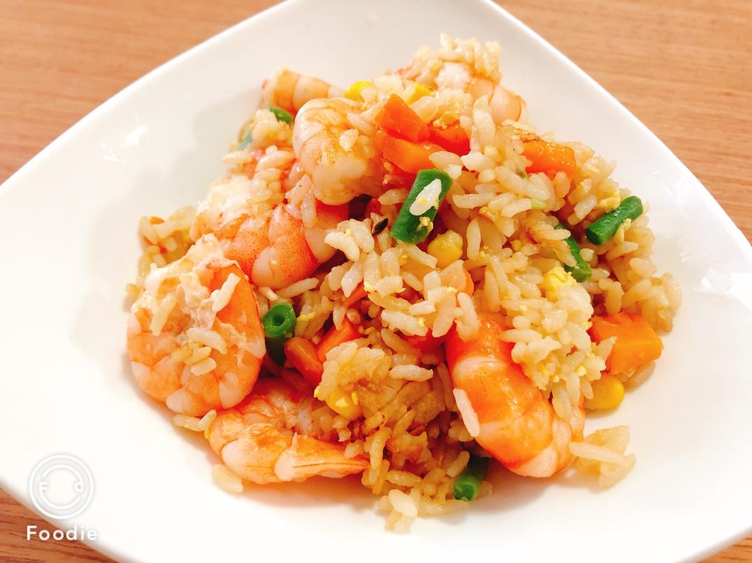 虾仁炒饭