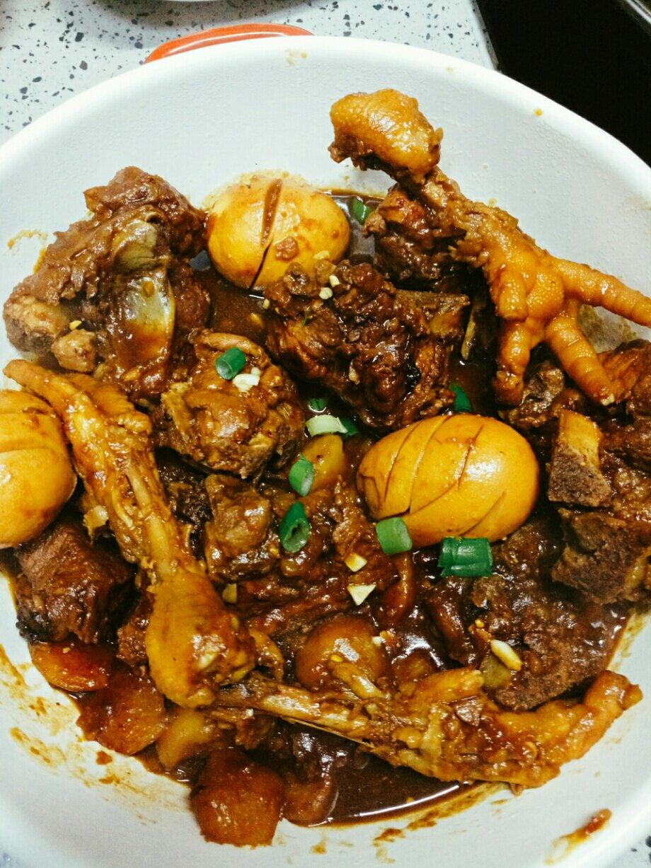 红烧排骨土豆