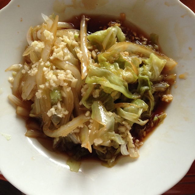 橘子你个哦润桔1做的清爽家常菜油泼白菜