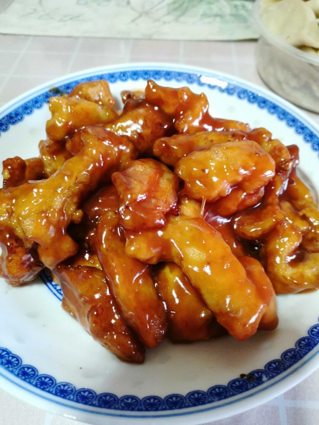 糖醋里脊 超嫩鸡胸肉版