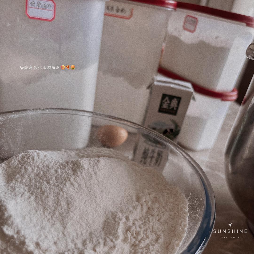 纯奶手撕吐司的做法 步骤1