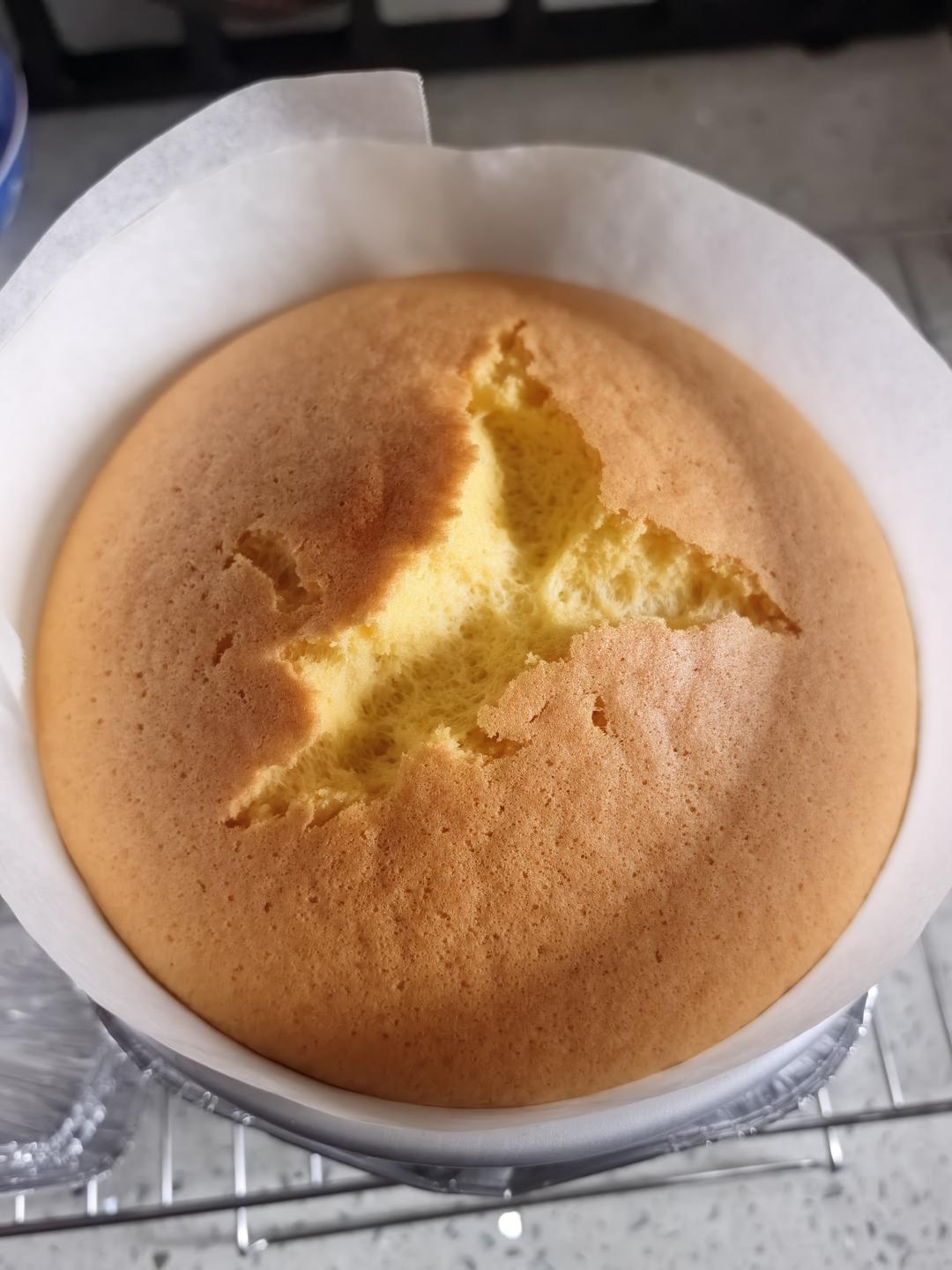 东芝微蒸烤箱版戚风蛋糕