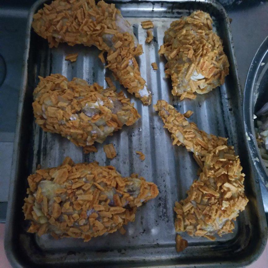【薯片鸡翅】
