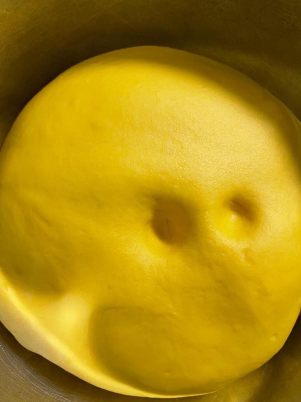 超软绵南瓜馒头的做法 步骤5