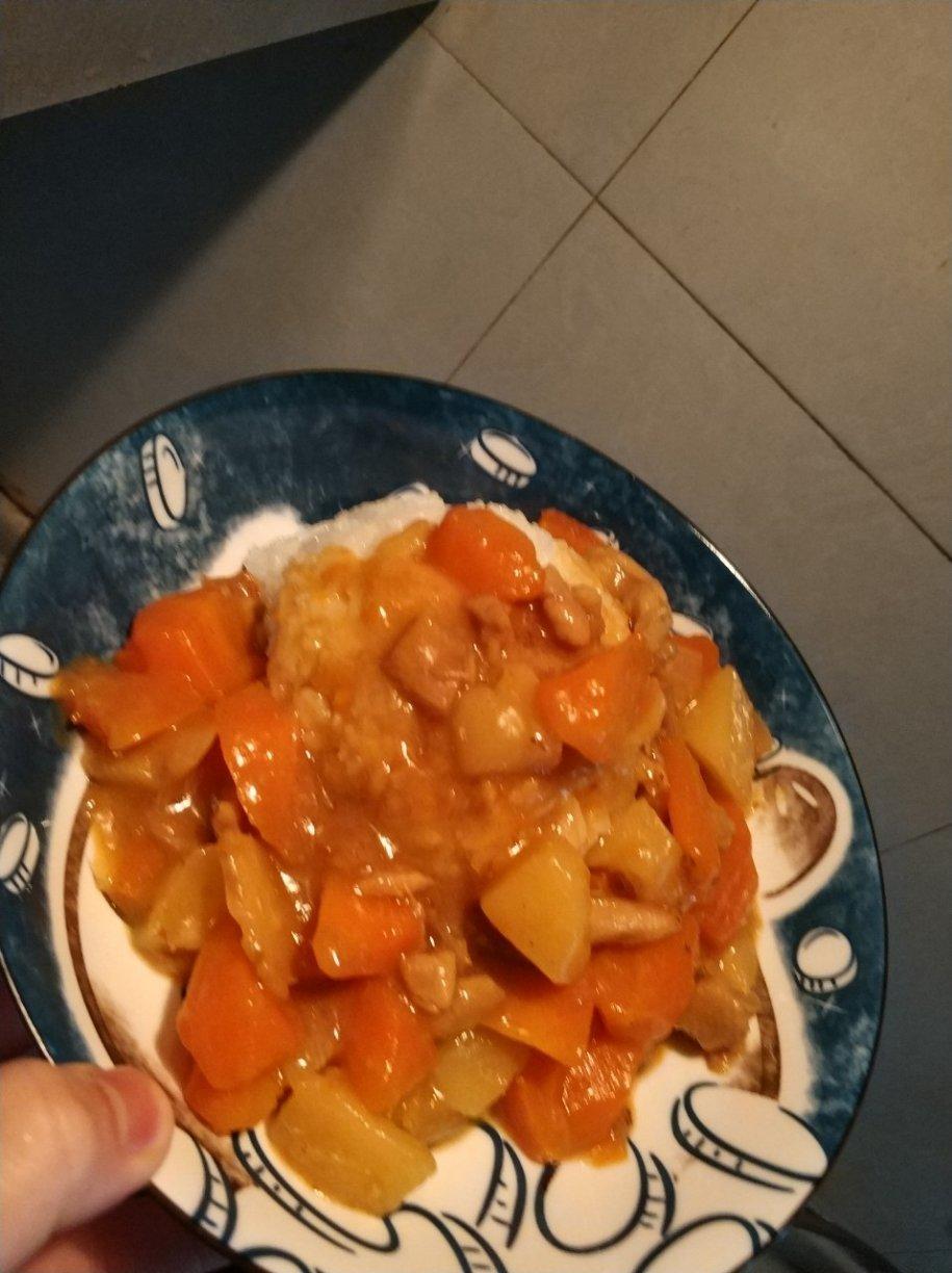 咖喱鸡肉饭