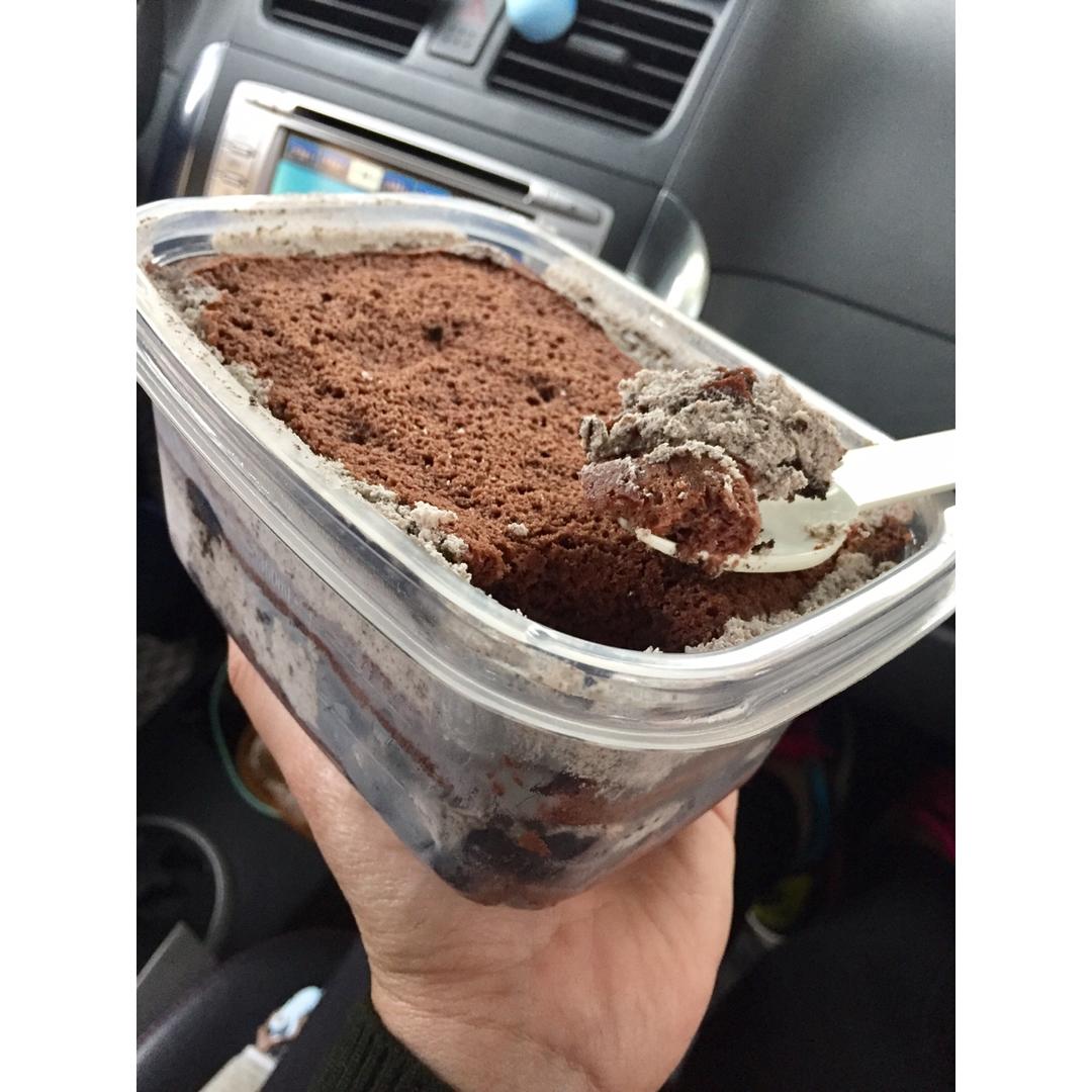 好吃到流泪的奥利奥咸奶油盒子蛋糕