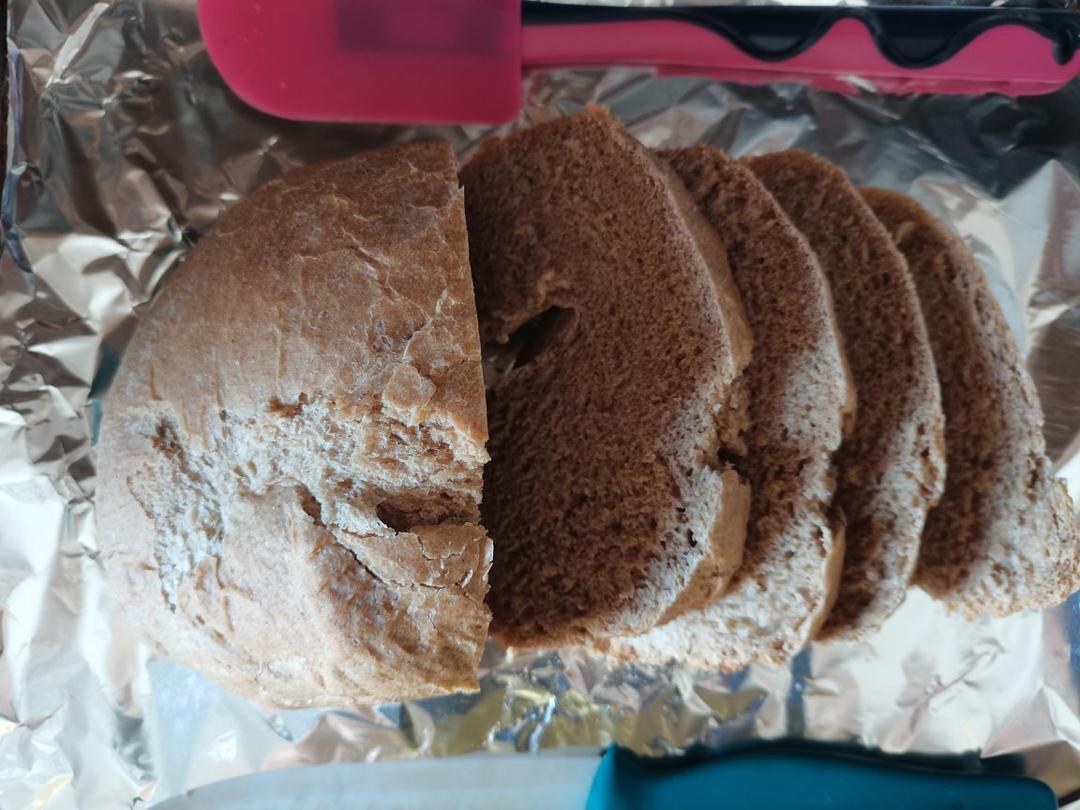 基础全麦吐司（面包机版）丨健康·烘焙