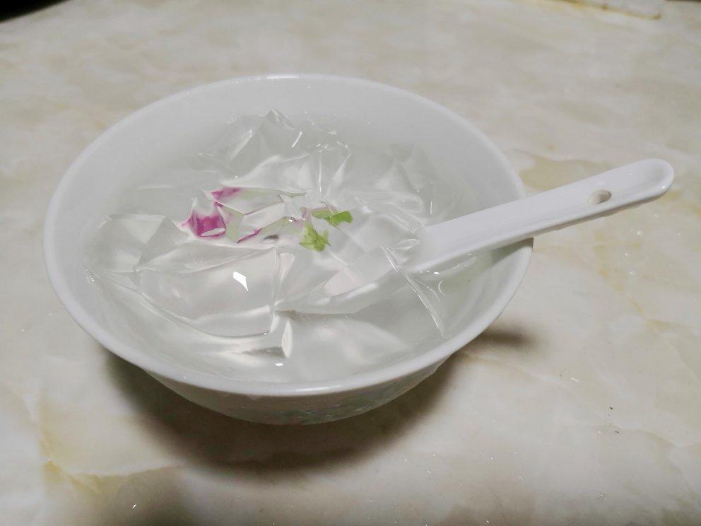 柔柔的晨曦做的白凉粉