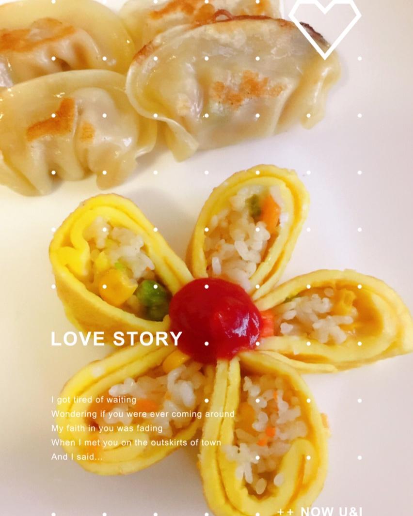 挑食孩子的童趣营养早餐【韩式蛋卷饭】