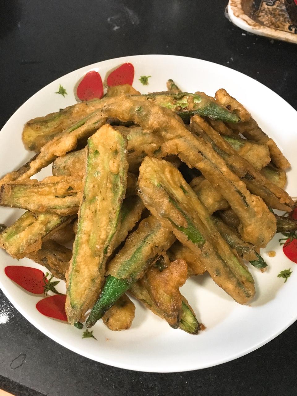 lylysasha做的香炸秋葵