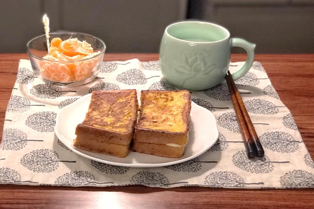 芝士培根法式吐司