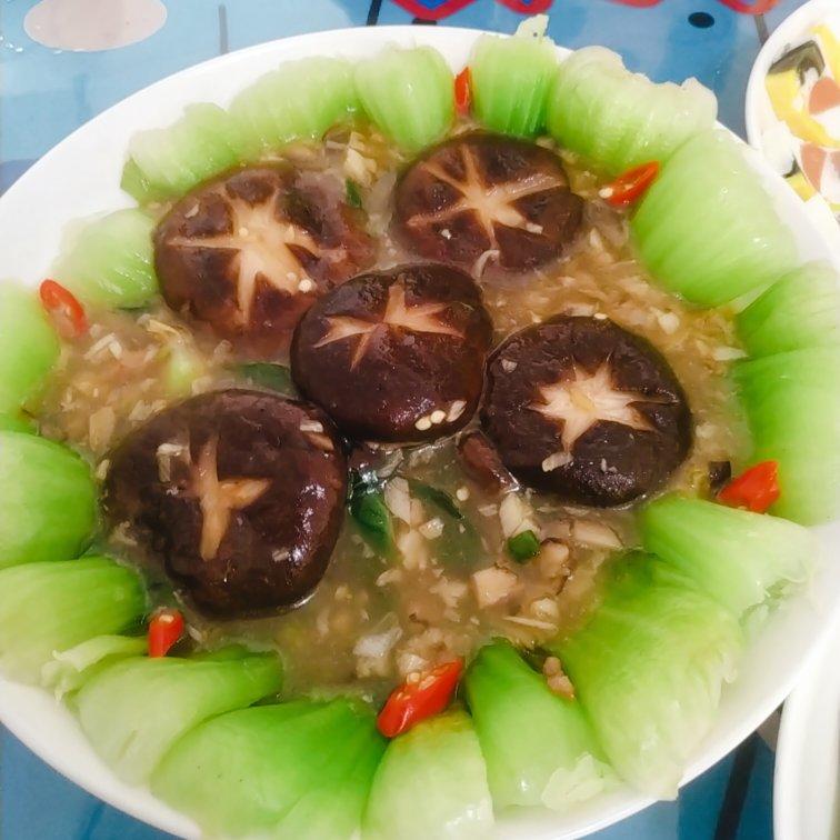 蚝油香菇小油菜