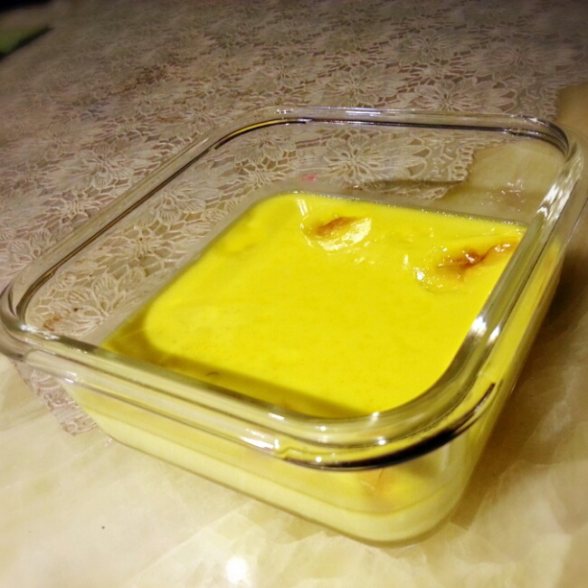 Crèmebrulée。法式烤布雷。焦糖布丁。